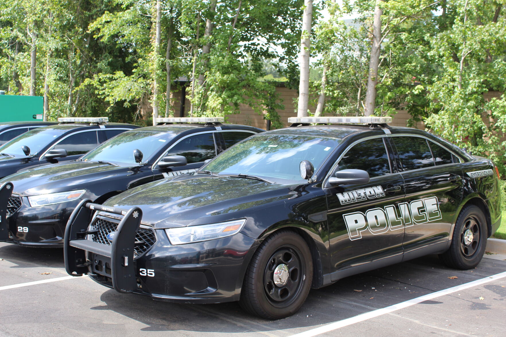 Milton Police cruiser